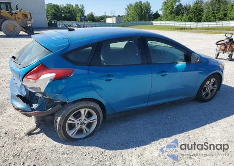 2013 Ford Focus Se из США, поврежденный, VIN 1FADP3K24DL350464